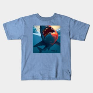 Celebrate Sharks All Year Long, Not Just a Week Kids T-Shirt